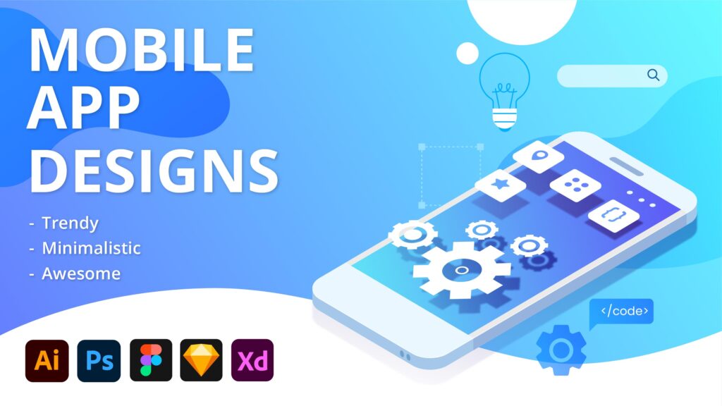Modern Mobile App UI Design